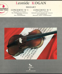 Wolfgang Amadeus Mozart  -  Concertos n° 3 & 5